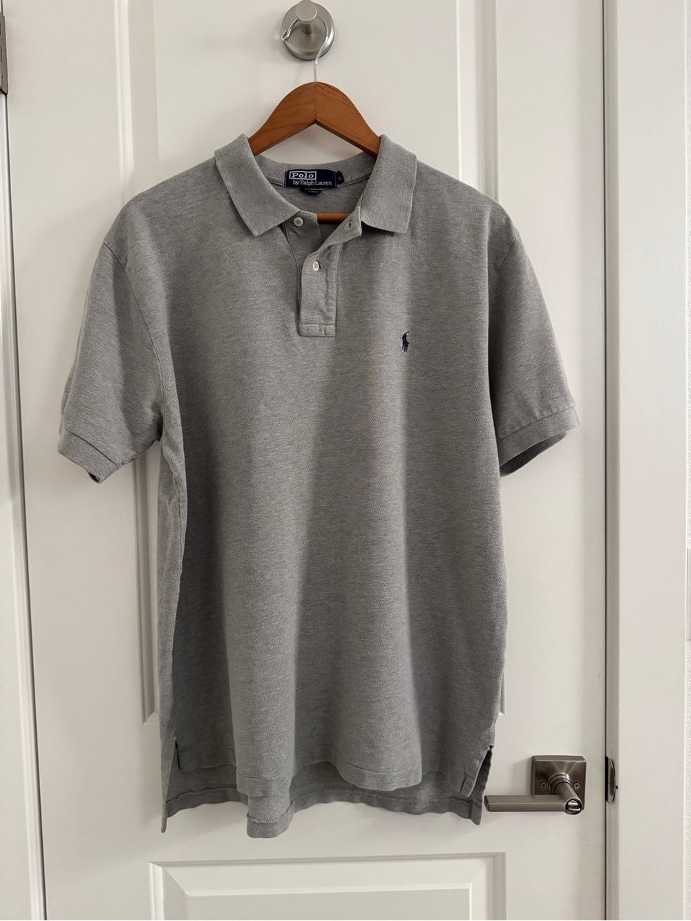 Polo by Ralph Lauren Polo Shirt Mens Size L Gray Cotton Short Sleeve
Regular Y2K